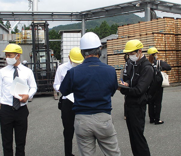 高知おおとよ製材様を訪問