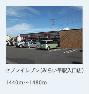 セブンイレブン(みらい平駅入口店)